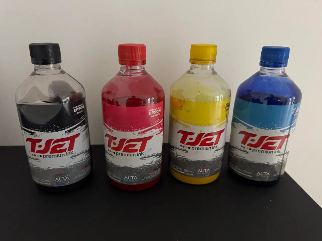 Tinta sublimatica tjet 4 cores 
