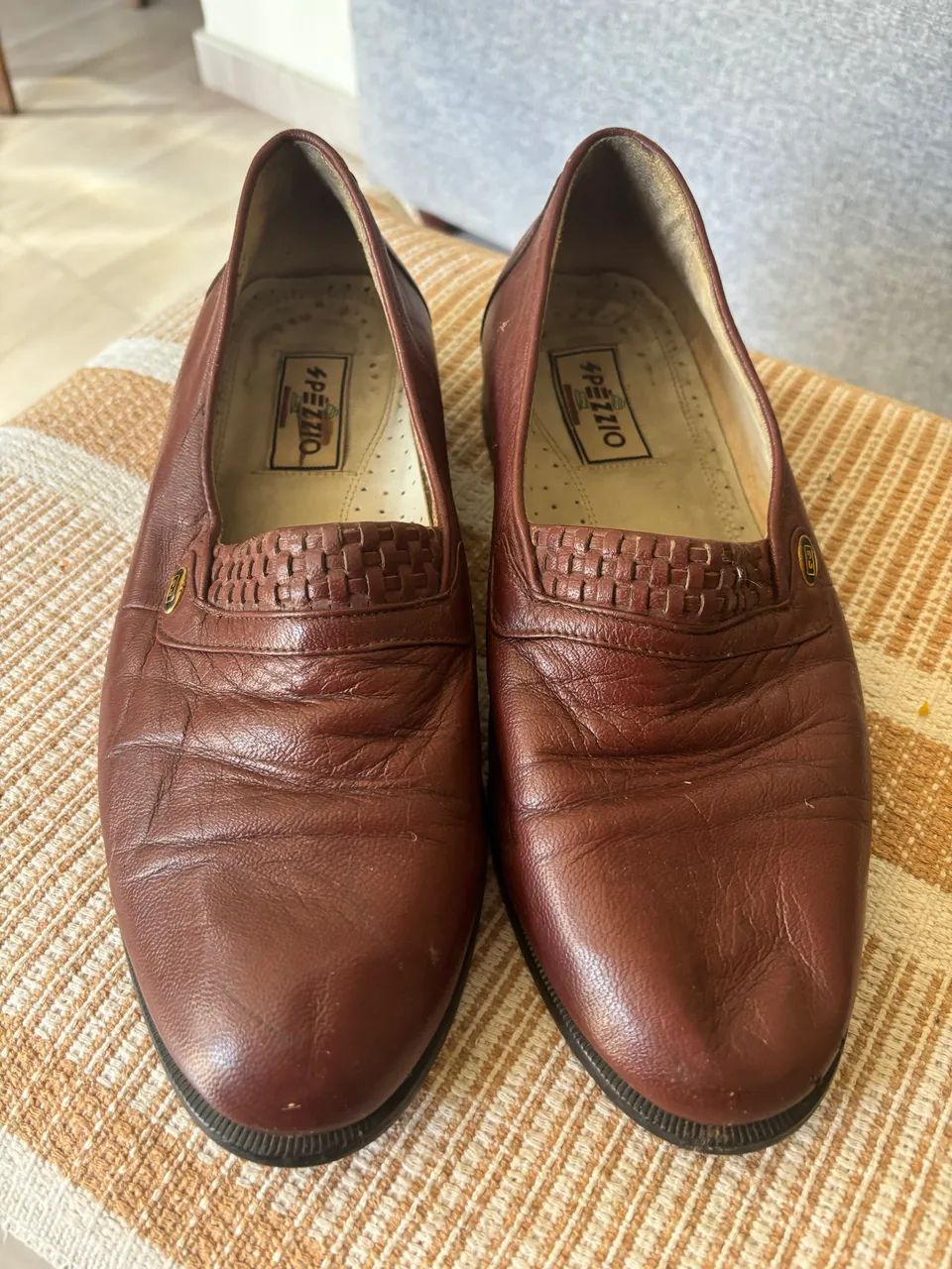 Sapato masculino em couro 