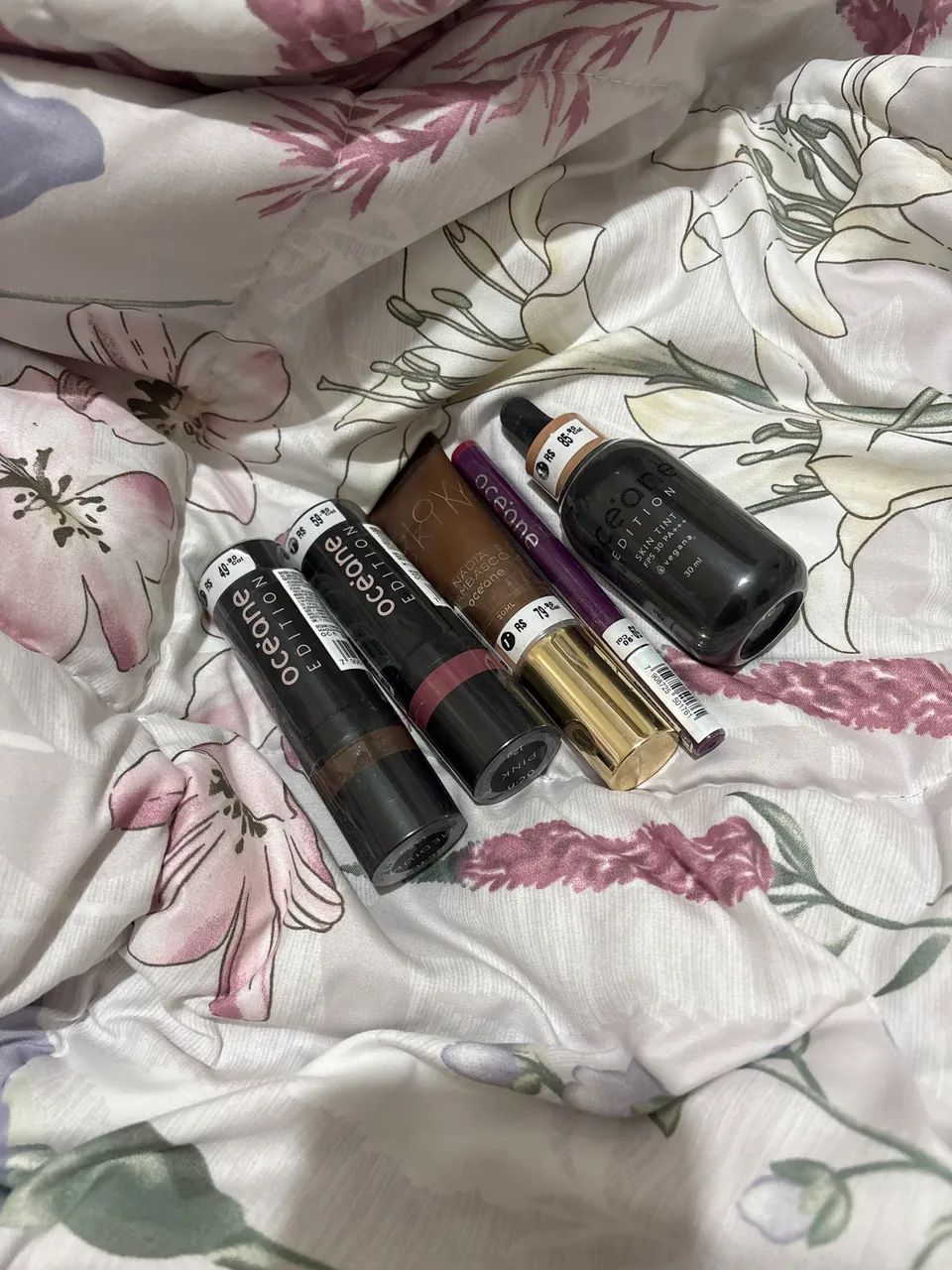 Kit de maquiagem oceane 