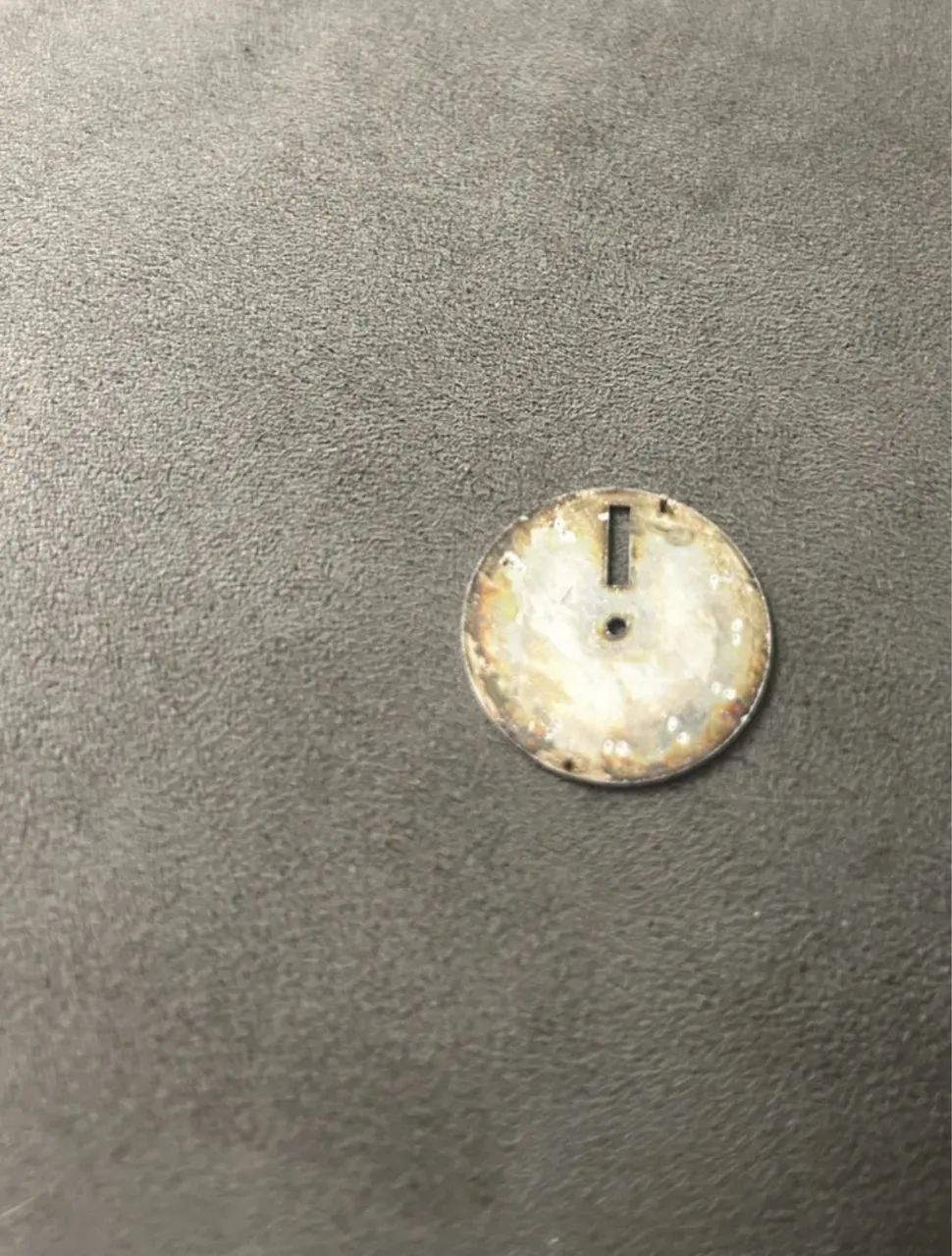 MOSTRADOR DO RELÓGIO BULOVA 98C12 FUNDO BRANCO  - Foto 3
