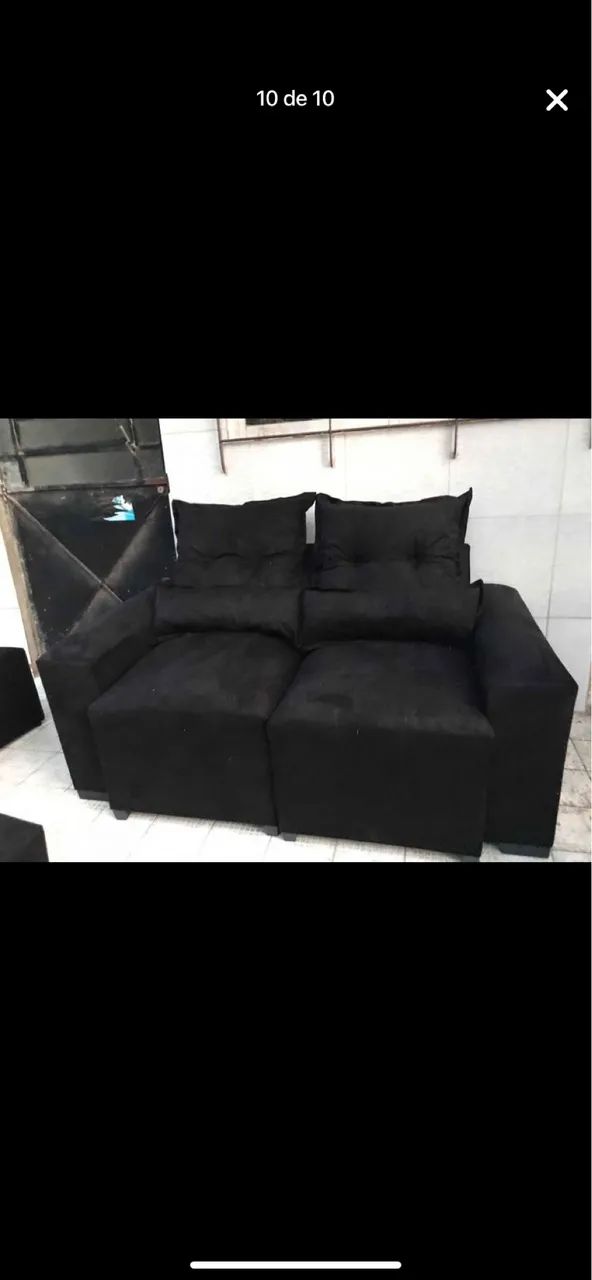 PROMOÇÃO SOFÁ RETRÁTIL 2 LUGARES DIRETO DA FABRICA  - Foto 6