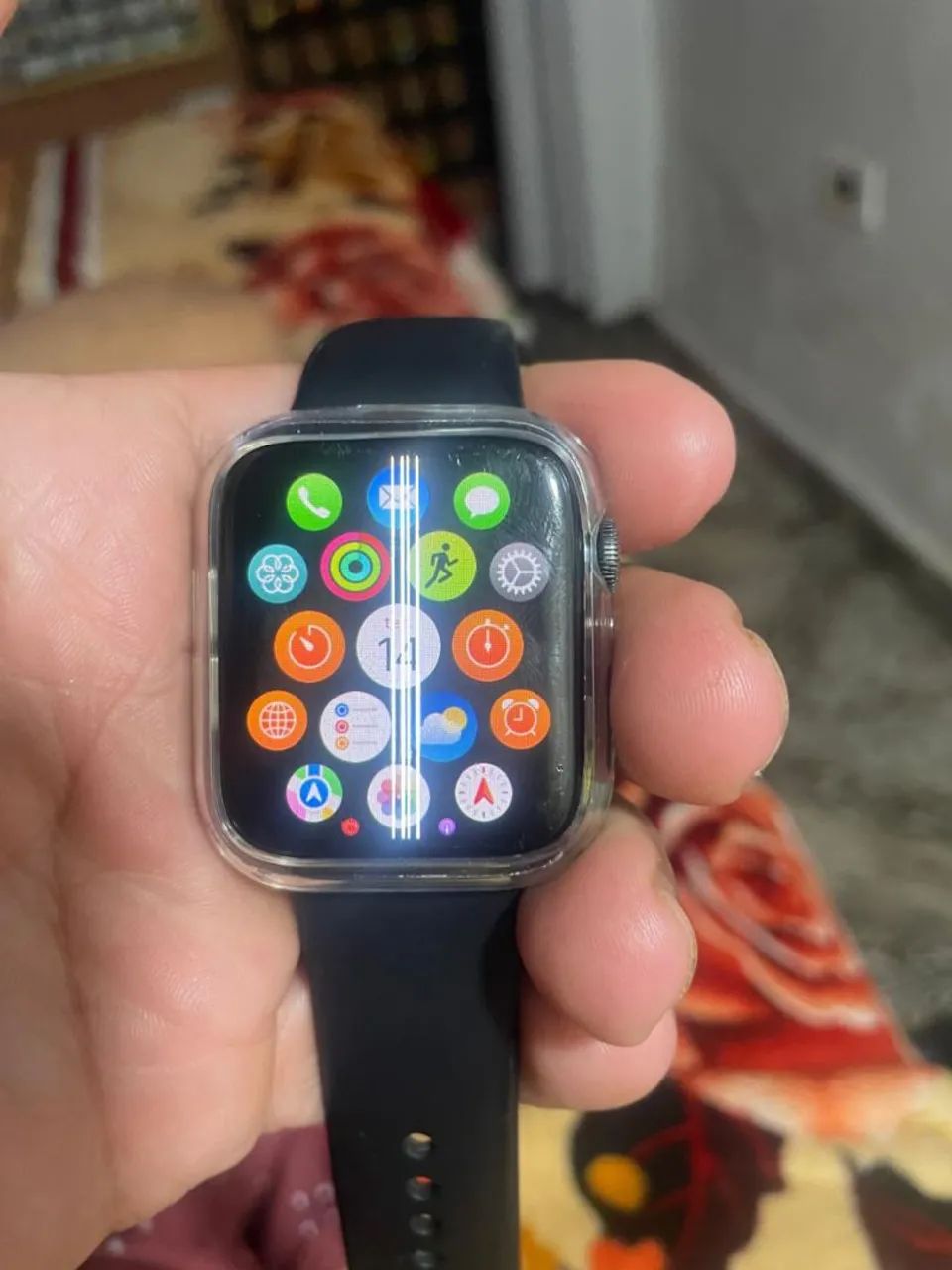Relógio Apple watch original com alguma lista mas não interfere em nada  - Foto 3