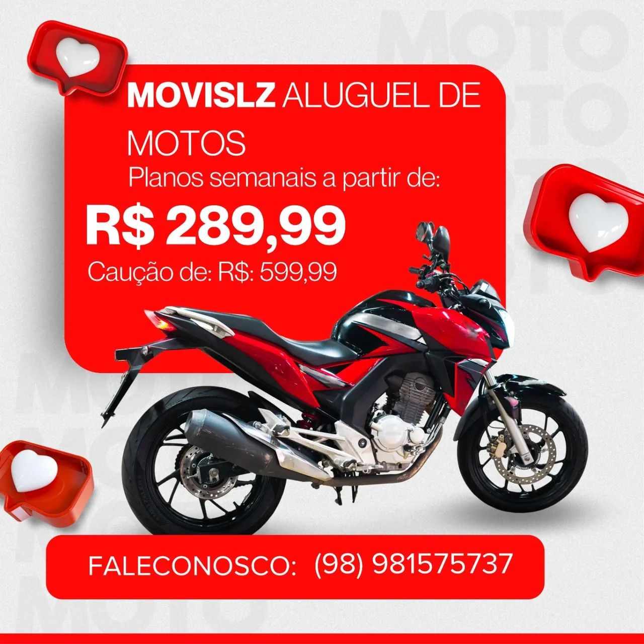 Aluguel de motos