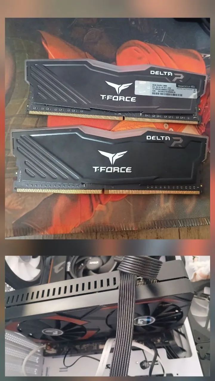 Placa de video e memória ram ddr4   - Foto 5