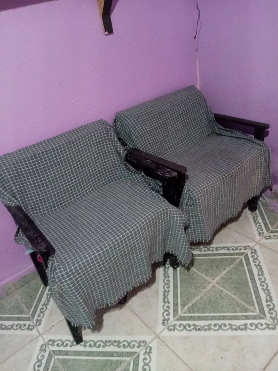 Conjunto de cadeiras de madeira - Foto 2