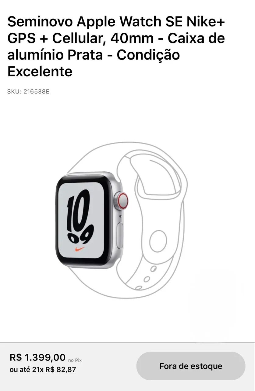Apple Watch Nike SE - Foto 4