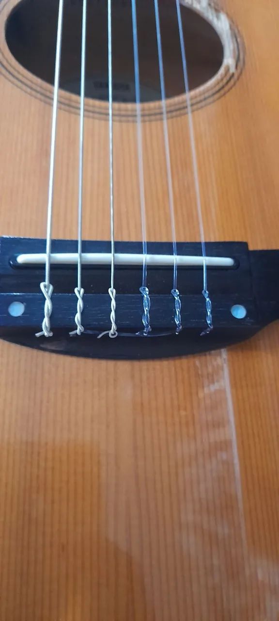 Violão yamaha apxt1n usado com case  - Foto 3