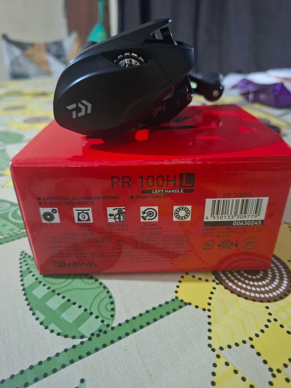 Carretilha Daiwa pr 100 nova 