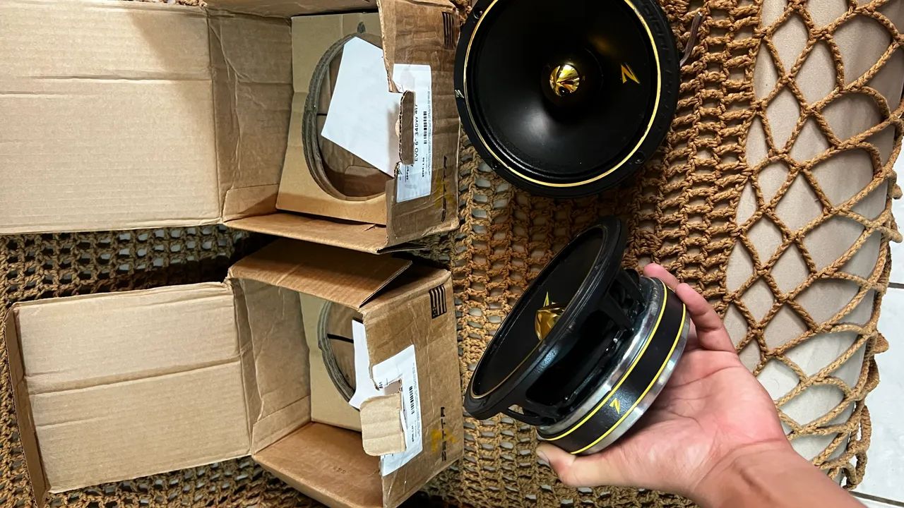 Par alto-falante zetta 340rms evo 6 polegadas - Foto 3