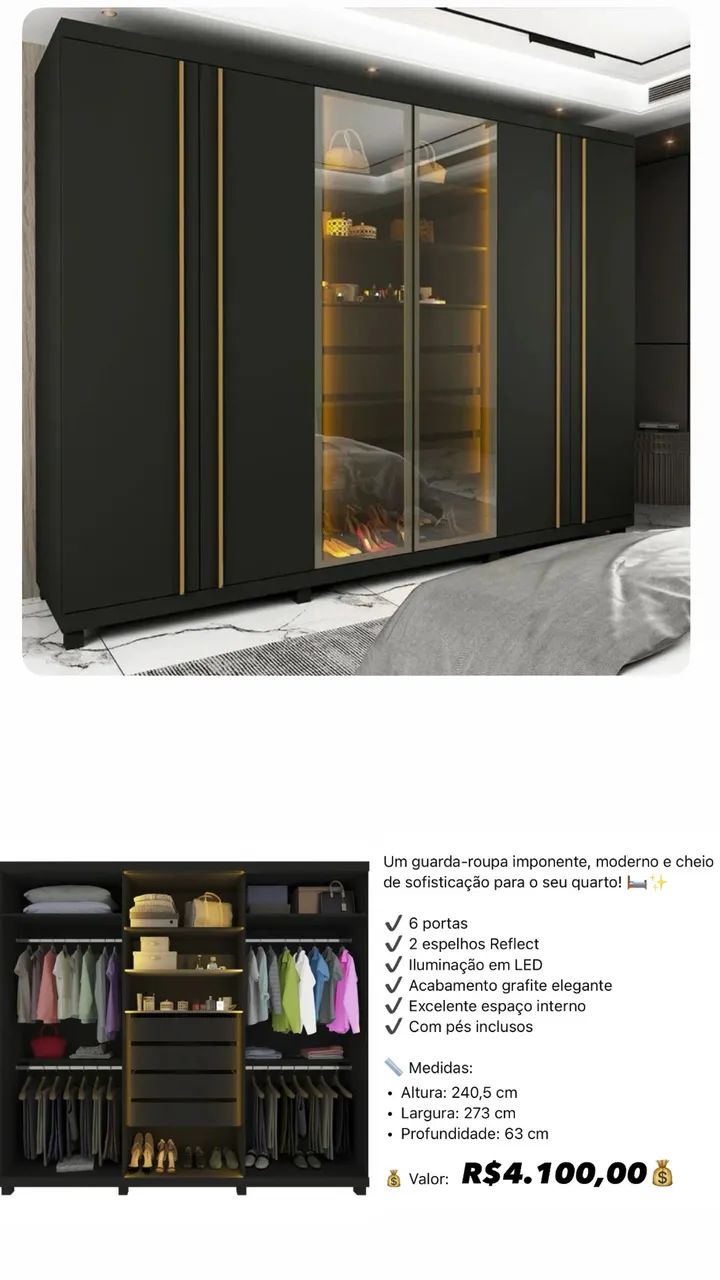 Guarda Roupa Casal
