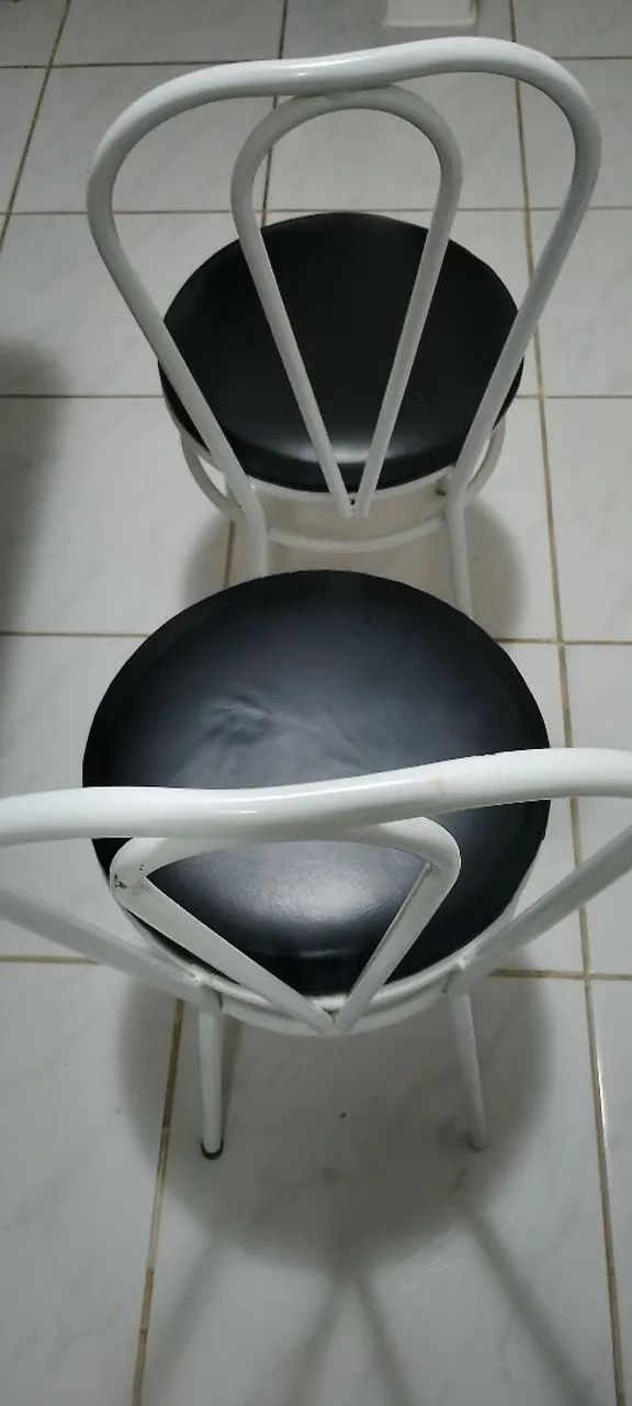 4 Cadeiras de ferro 180 - Foto 2