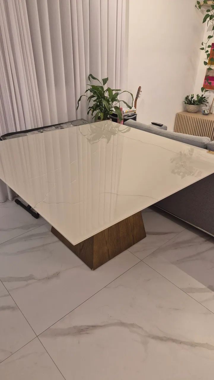 Mesa com vidro laqueado - Foto 5
