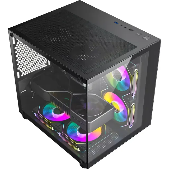 Mini Computador Ryzen 5 4650GE 32GB RAM 256GB NVMe Ótimo para
