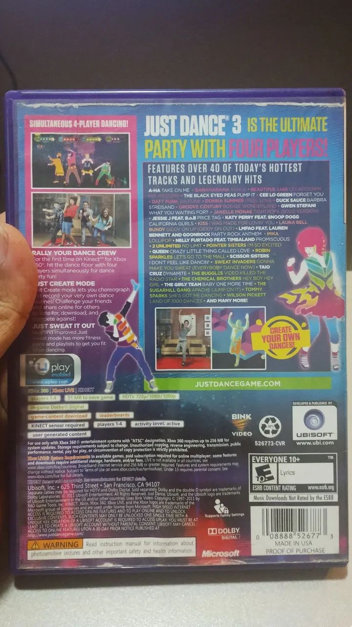 Just dance 3 Xbox 360 original - Foto 2
