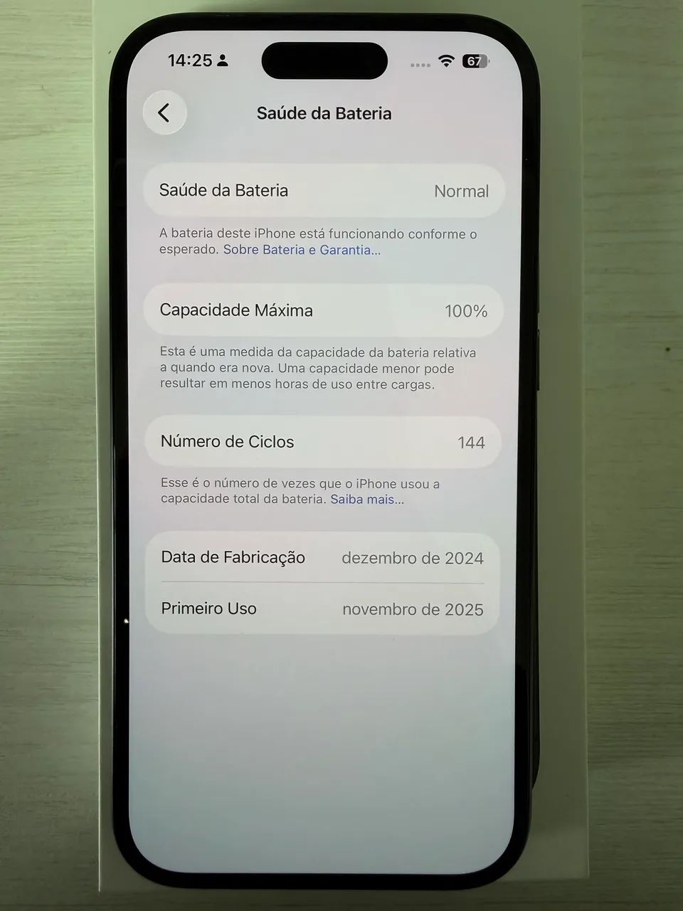 iPhone 16 512GB Estado de Zero - Garantia Apple e Bateria 100% - Foto 3