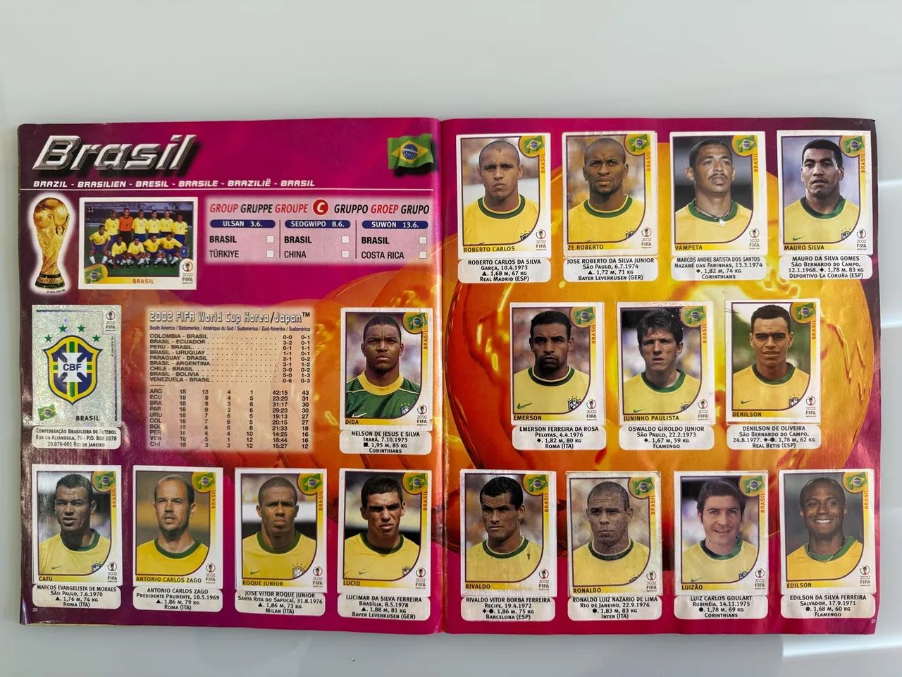 Korea 02 Álbum Copa do Mundo 2002 - Hobbies e coleções - Jardim