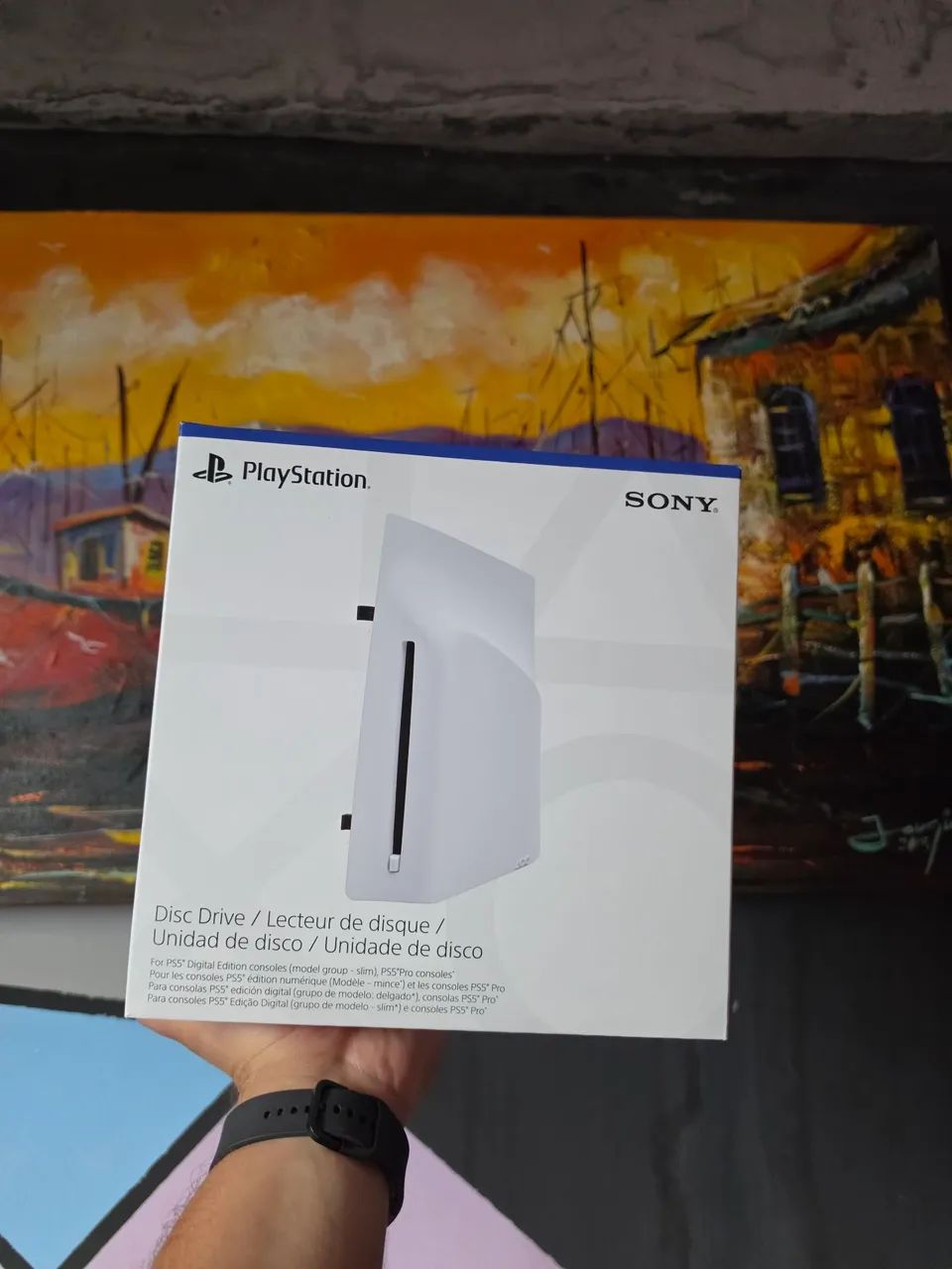 Leitor Disco Ps5 slim / Ps5 Pro  LACRADO 