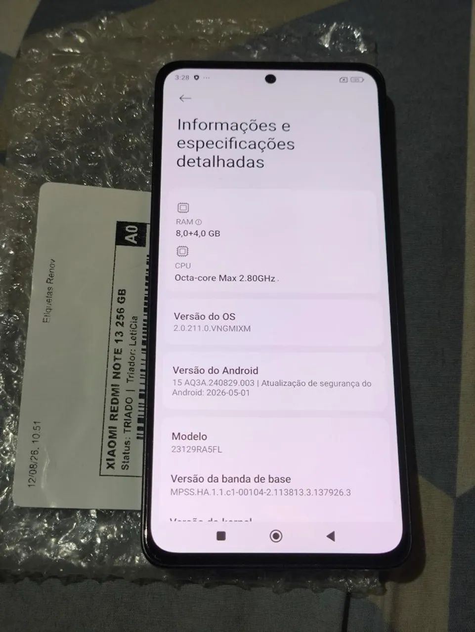 Xiaomi redmi note 13 256gb novissimo !!!! - Foto 4