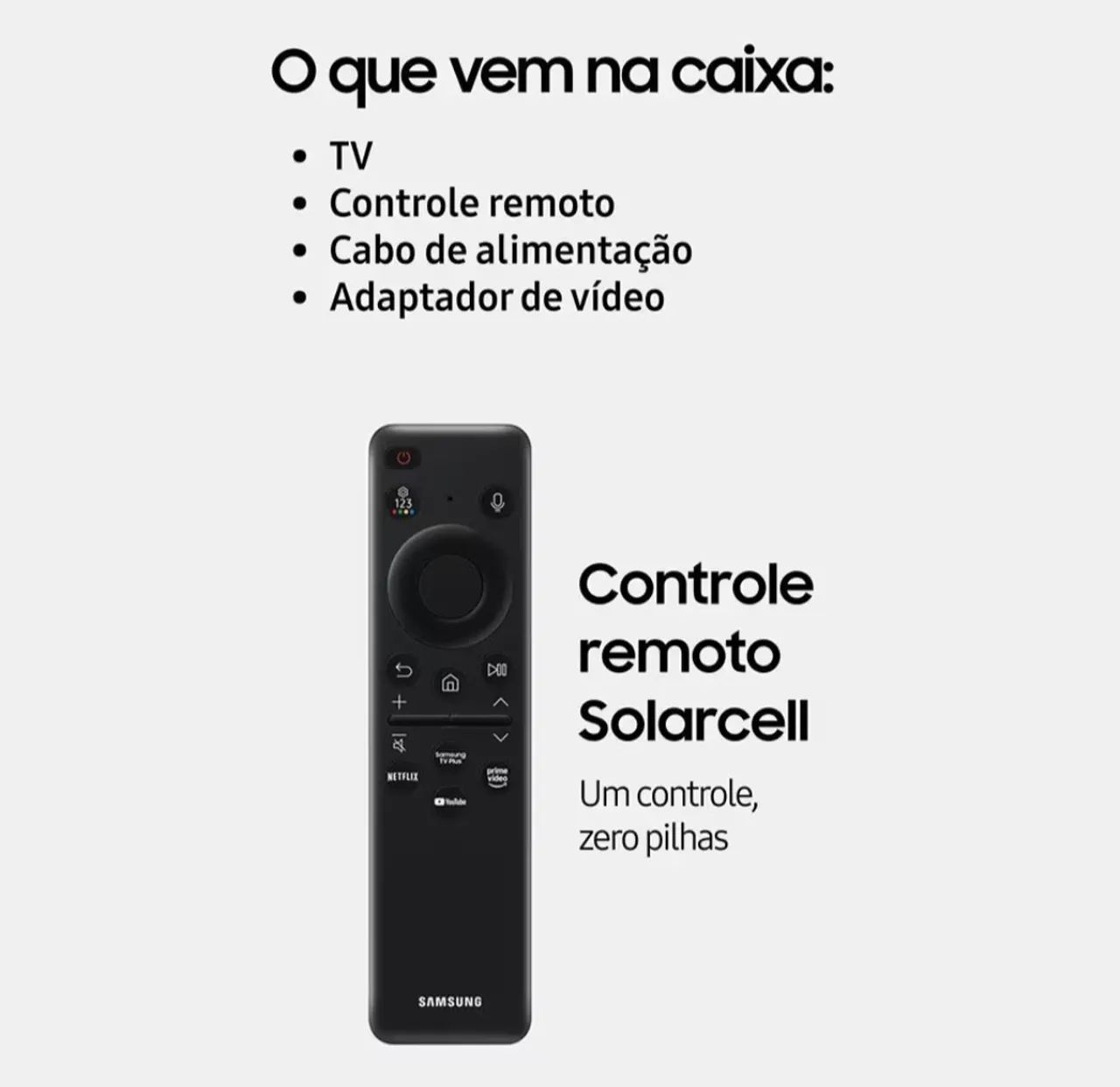 Tv Samsung 65 Polegadas Nova Lacrada com Garantia e NF  - Foto 5
