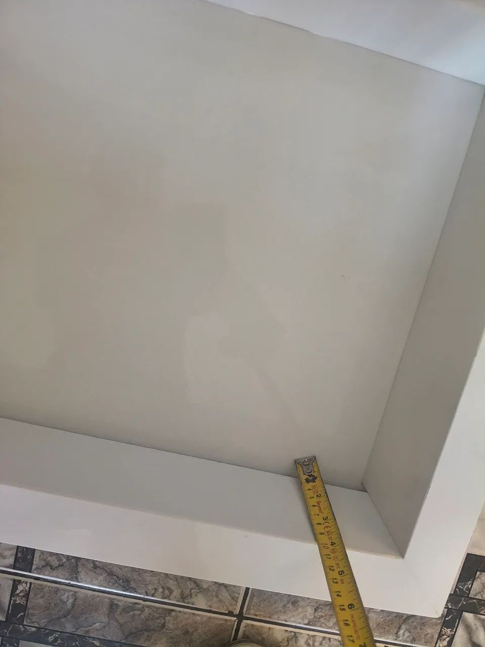 Nicho de quartzo branco para banheiro . - Foto 2