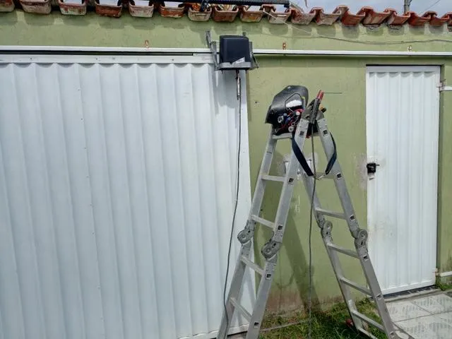 Manutenção motor portao eletrônico portao automatico