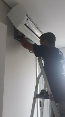 Instalação e limpeza de ar condicionado