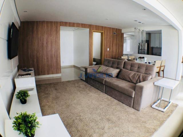 Apartamento com 3 suítes à venda, 117 m² por r$ 620.000 - jardim goiás - goiânia/go - Foto 5