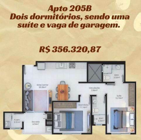 KS - Ótima oportunidade em área nobre, Apartamentos de 2 e 3 quartos com suíte - Foto 4