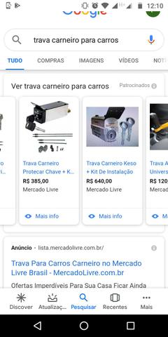 Trava carneiro pra carros - Foto 3
