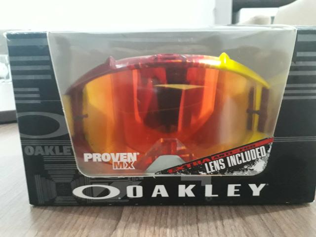 Óculos Oakley Original Espelhado com lente Extra