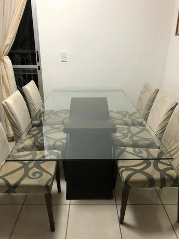 Tampo de mesa - vidro temperado incolor