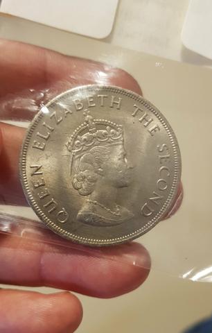 Moeda Ilha Jersey 1966 Elizabeth II - Foto 2
