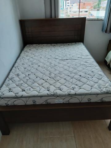 Cama de casal + colchão // parcelo