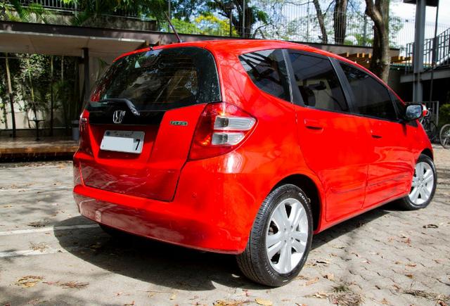 Honda Fit EX 1.5 Aut. Flex 16v Vermelho - Foto 4