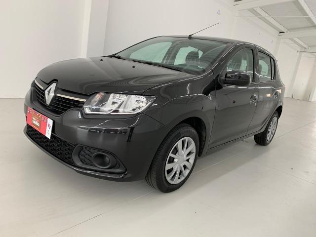 Renault-Sandero 2019 Expression 1.0 12v Flex Sem Entrada - Foto 2