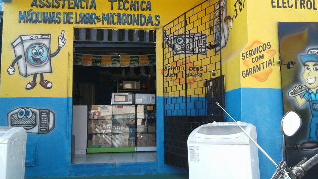Manutenção em máquinas de lavar e microondas com garantia