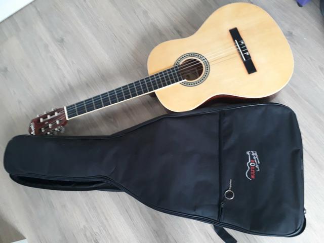 Violão acústico com capa - Foto 4