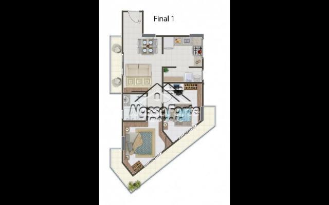 Lançamento Apartamento na Guilhermina em Praia Grande - Foto 11