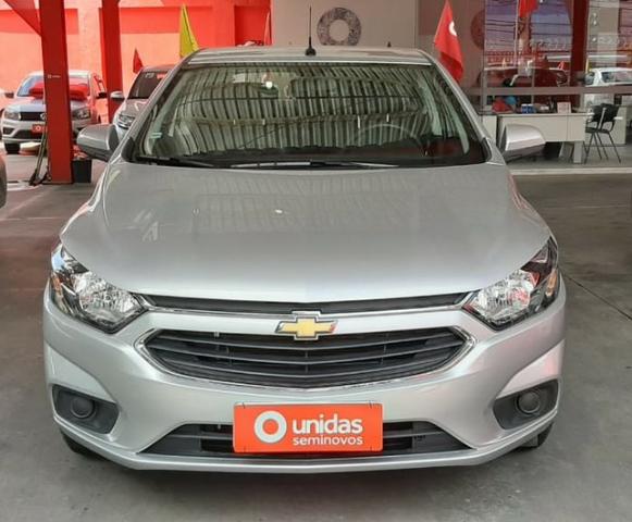 Prisma Lt 1.4 2019 Prata 30mil kms - Financia sem entrada - aceita carro na troca - Foto 9