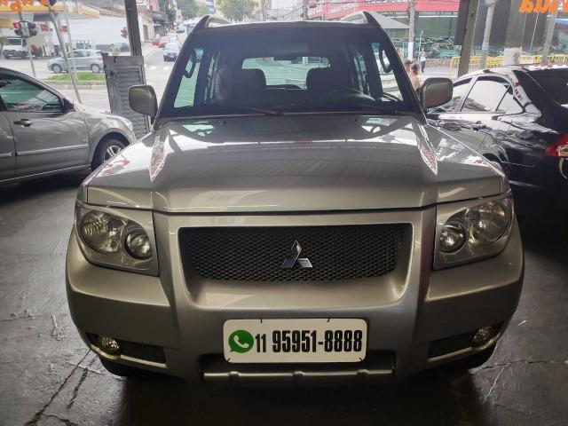 Pajero Tr4 2.0 Automatica 2007 Prata Completo 4x4 Veja