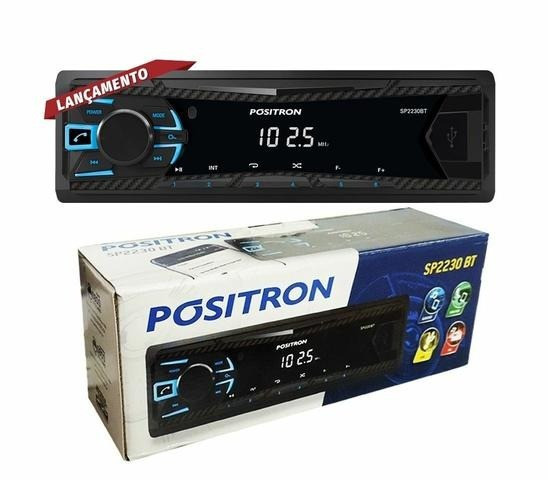 Som Automotivo Pósitron Mp3 Player Sp2230 Com Bluetooth