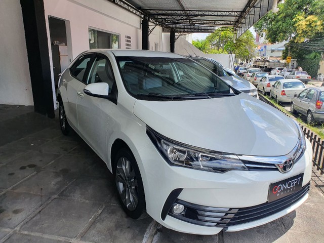 TOYOTA COROLLA XEI 2019 BRANCO PÉROLA GARANTIA DE FÁBRICA TOYOTA ÚNICO DONO