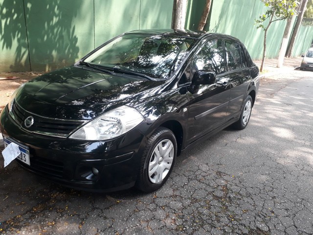 NISSAN TIIDA SEDAN 2011 COMPLETO LINDO + COURO