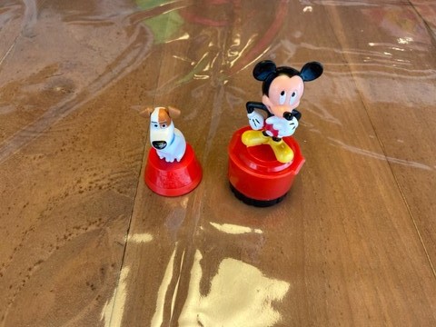 Carimbos do Mickey e Pets - Tudo Junto