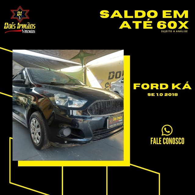 FORD KÁ SE 1.0 2018 CARRO NOVO?