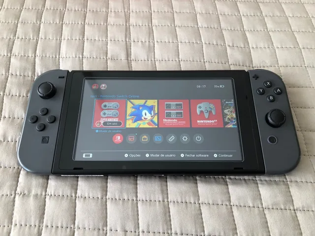 Nintendo Switch V2 Destravado (Seminovo)