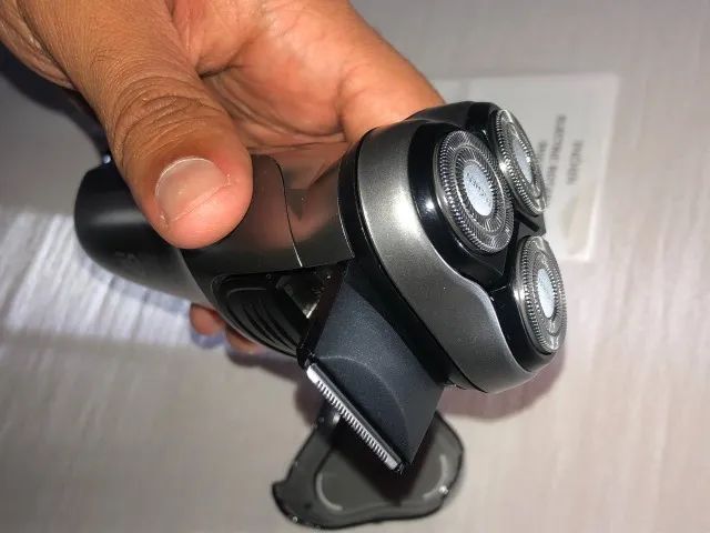 Barbeador rotativo corte Rente Liso Marca Enchen sem Fio - Foto 2