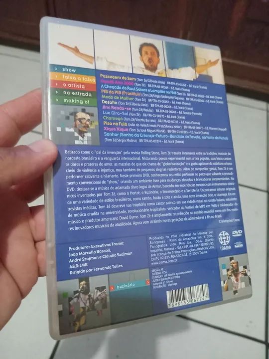Dvd Show Tom Zé  - Foto 2