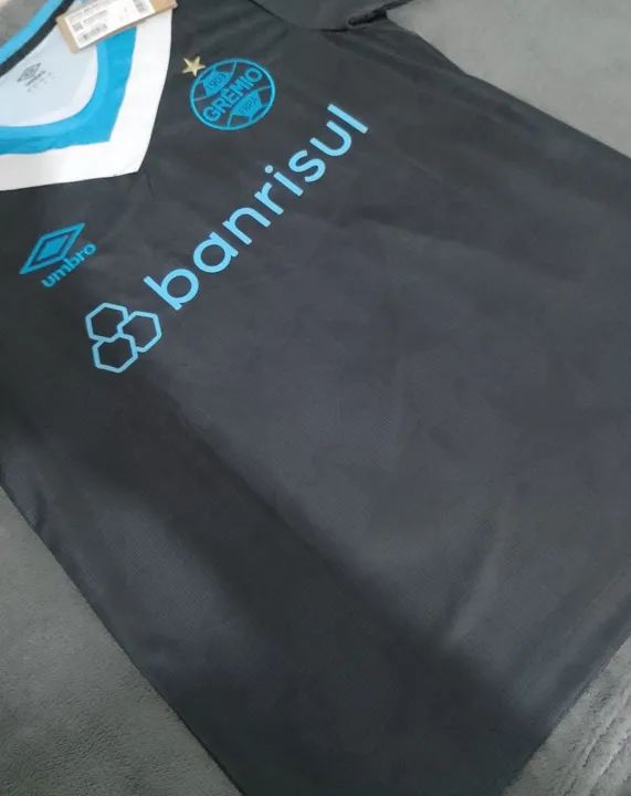 Camisa G Grêmio 2024 Uniforme 3 Torcedor Masculino Oficial Sn - Foto 5