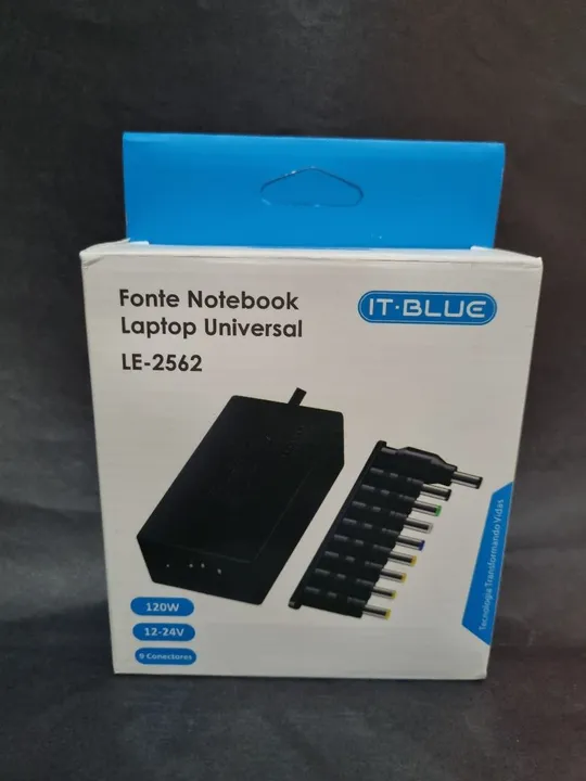Carregador de notebook universal